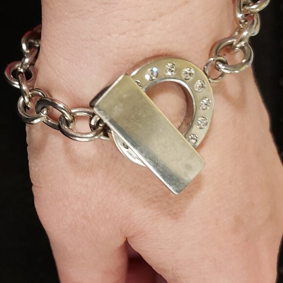 Stainless Steel Link Bracelet - Picture 9 of 10